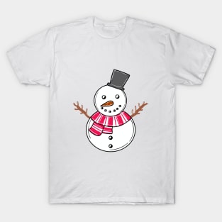 Cheerful snowman T-Shirt